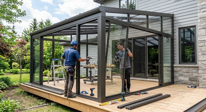 Deck Enclosure Construction in Knoxville, TN