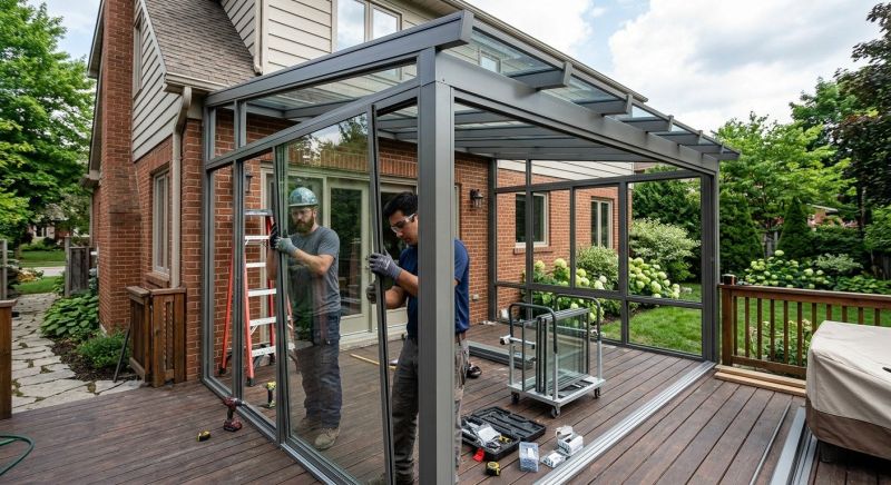 Deck Enclosure Installation in Seattle, WA