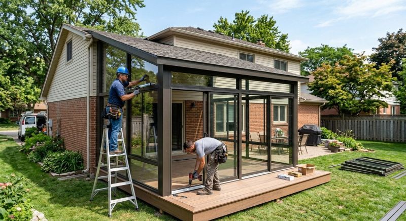 Four Season Room Installation in Austin, TX