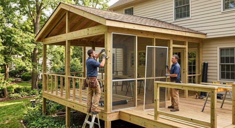 Lanai Installation in Charlotte, NC