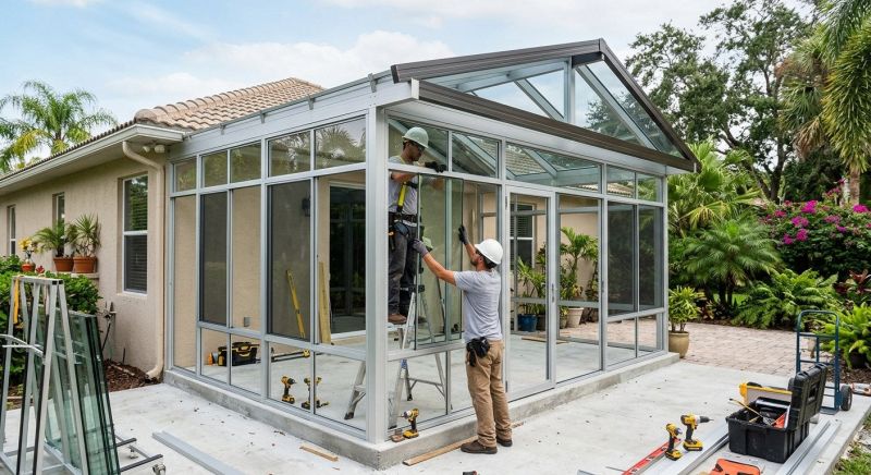 Morning Room Installation in Charlotte, NC