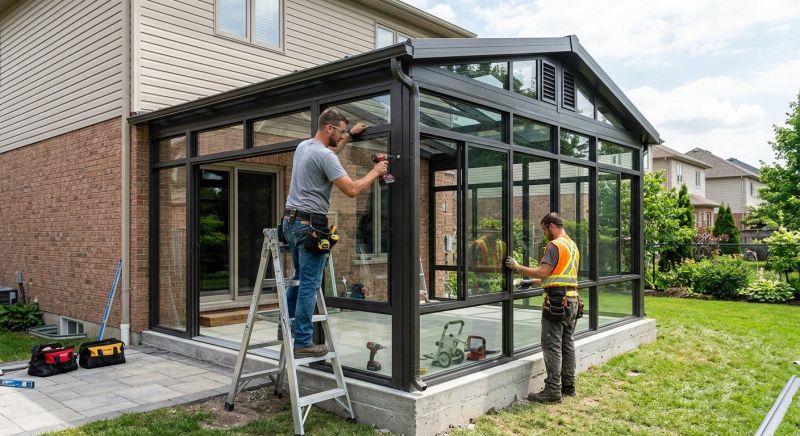 Solarium Installation in Dallas, TX